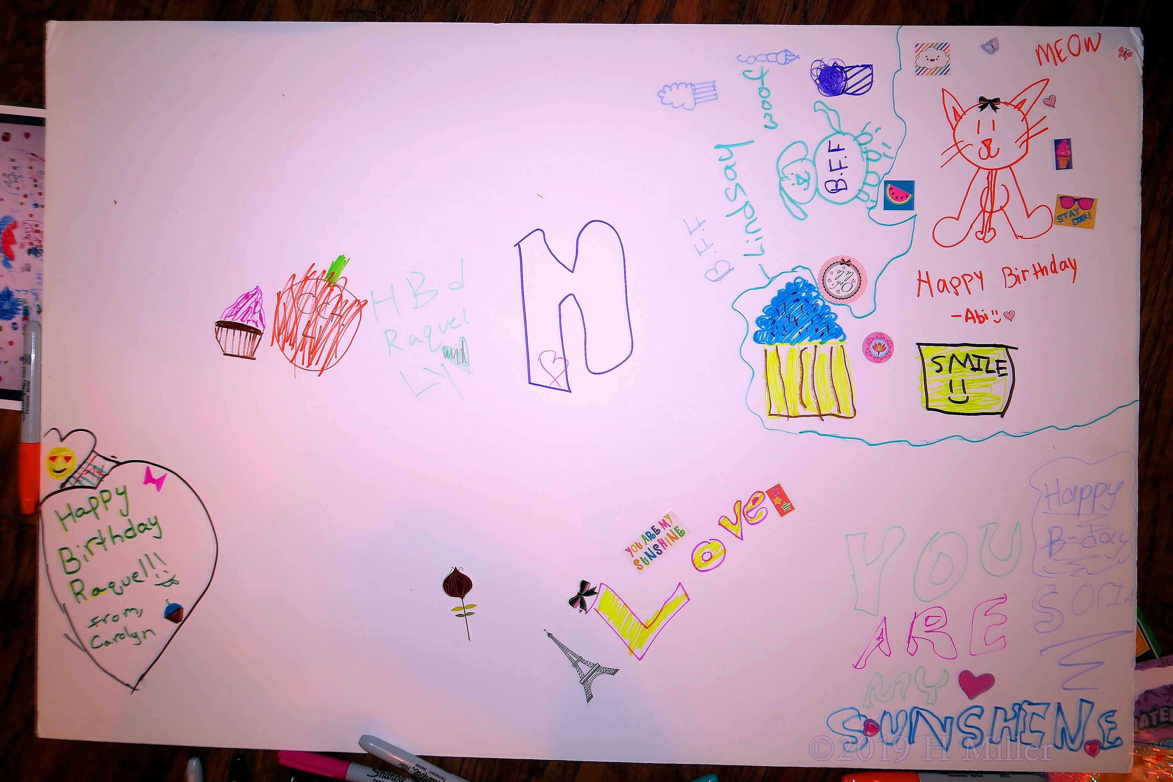 Completely Decorated Spa Birthday Card Completely Decorated Spa Birthday Card